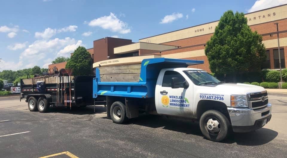 work truck for landscape company